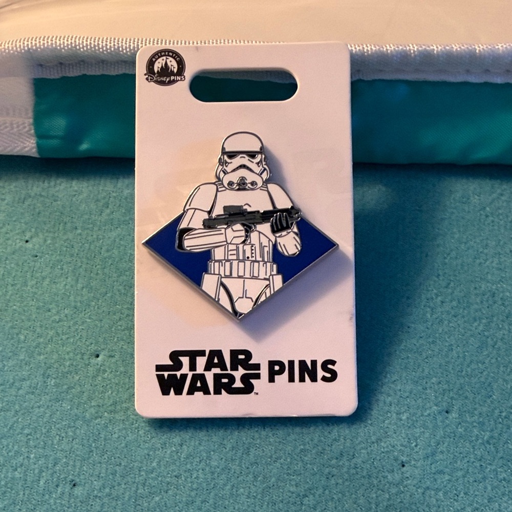 Authentic Disney Stormtrooper Enamel Trading Pin